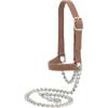Weaver Leather Livestock Adjustable Brahma Webb Goat Halter(Large)