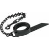 Weaver Leather Livestock Pronged Lead Chain , Black