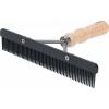 Weaver Leather Livestock Show Comb with Wood Handle and Replaceable Black Plastic Blade, 69-6050