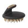 Weaver Leather Palm-Held Coarse Curry Comb, Black/Tan