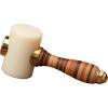 Weaver Leather Supply Barry King Wood Mallet, Leather Working Mallet with Ergonomic Contoured Handle, Wooden Hammer for Stamping and Tooling(64-Ounce)