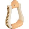 Weaver LeatherWeaver Leather Rawhide Leather Covered Stirrups, Bell,(Natural)