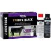 Weaver Livestock ProDye Deep Black Hair Dye for Show Cattle & Sheep, Uniform Coverage, Gentle Formula, 5 Bottle Animal Fur Color Dye & Activator Kit