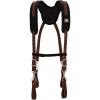 Weaver Tool Gear Leather Tool Belt Suspenders for Men, Work Suspenders with Padded Straps and Adjustable Screws, Comfort Gear for Carpenter, and More