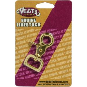 Weaver Leather Solid Brass Square Scissor Snap
