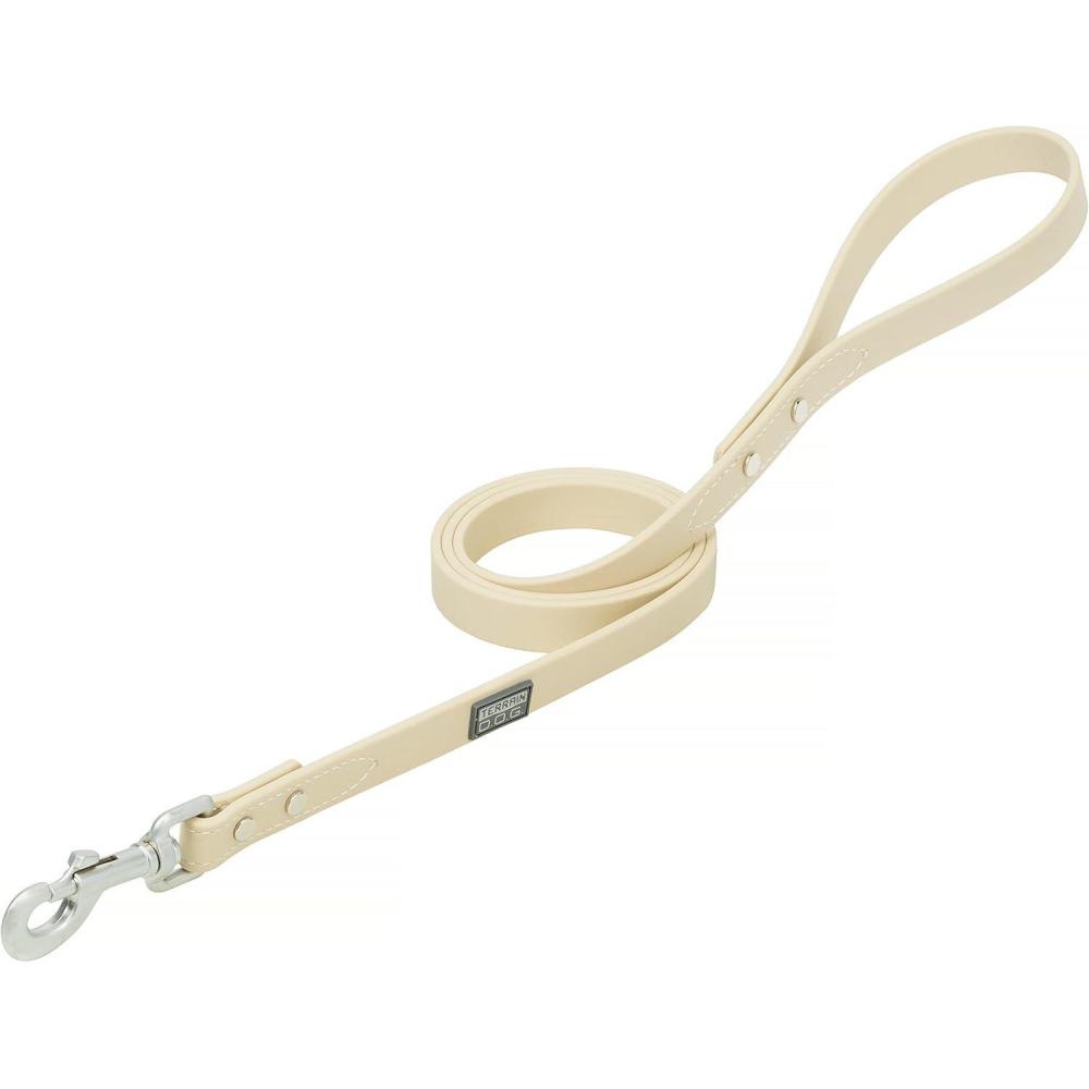 imageTerrain DOG Brahma Webb Dog Leash 34quot x 4 Blaze OrangeDesert Tan