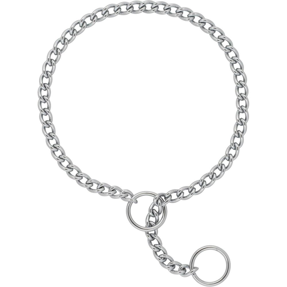 imageTerrain DOG Chain Slip Collar Chrome Plated25mm x 20