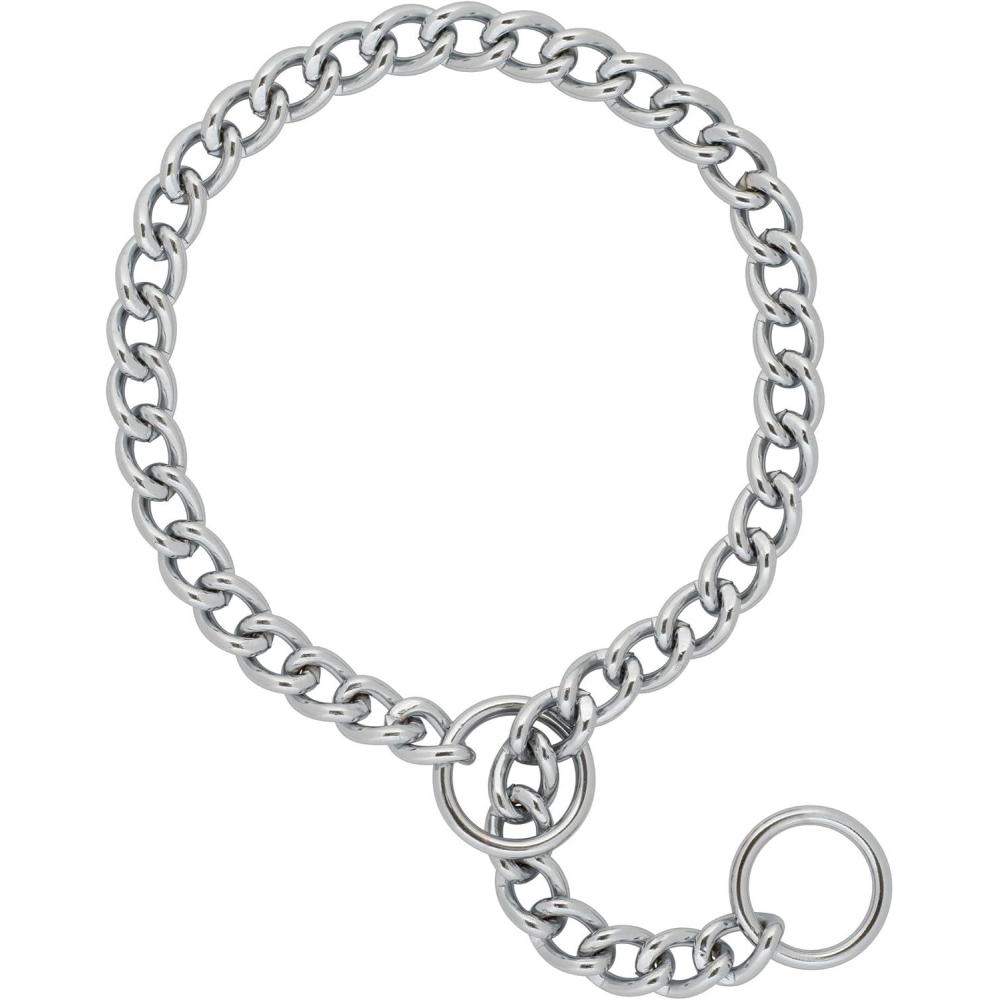imageTerrain DOG Chain Slip Collar Chrome Plated35mm x 20