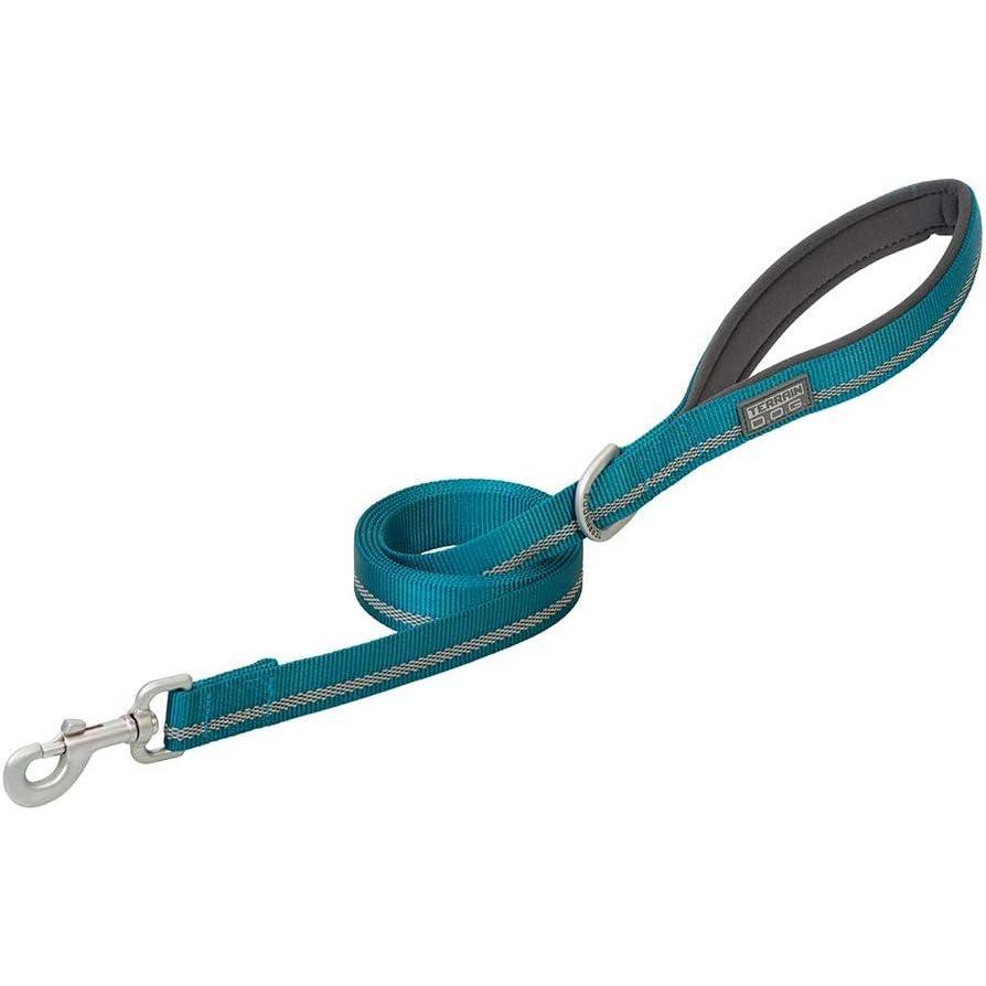 imageTerrain DOG Reflective Neoprene Lined Dog LeashBlue Bay