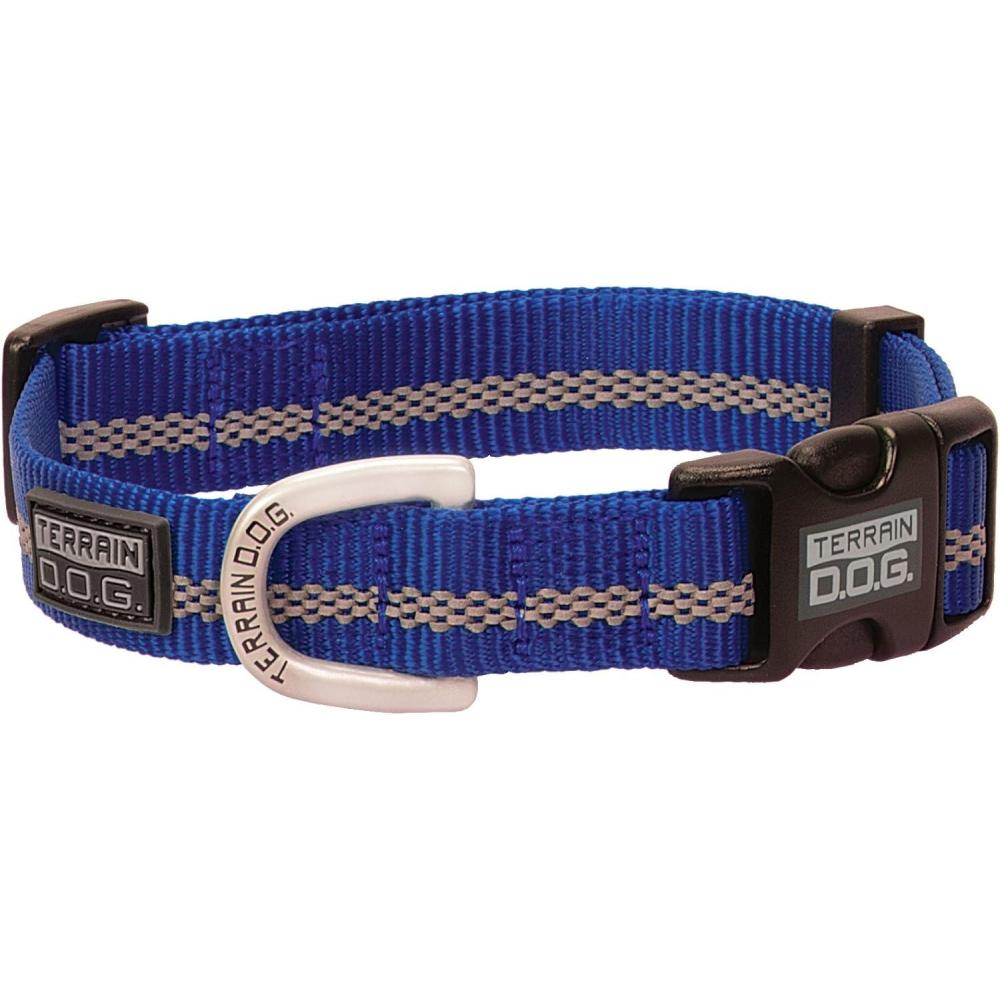 imageTerrain DOG Reflective SnapnGo CollarDark Blue