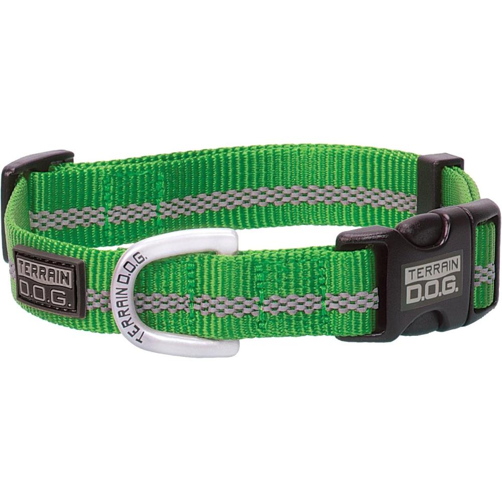 imageTerrain DOG Reflective SnapnGo CollarGreen