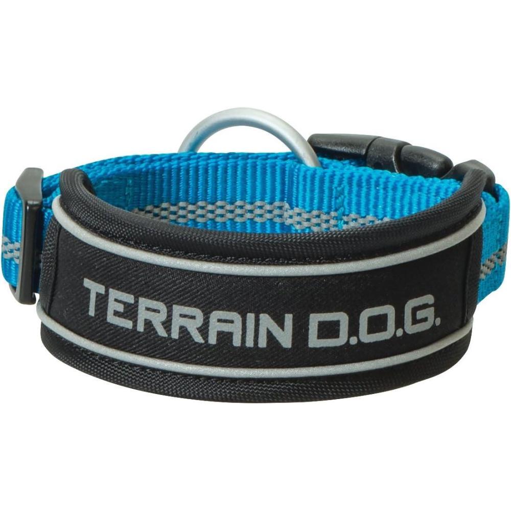 imageTerrain Padded Reflective SnapnGo Adjustable CollarBlue