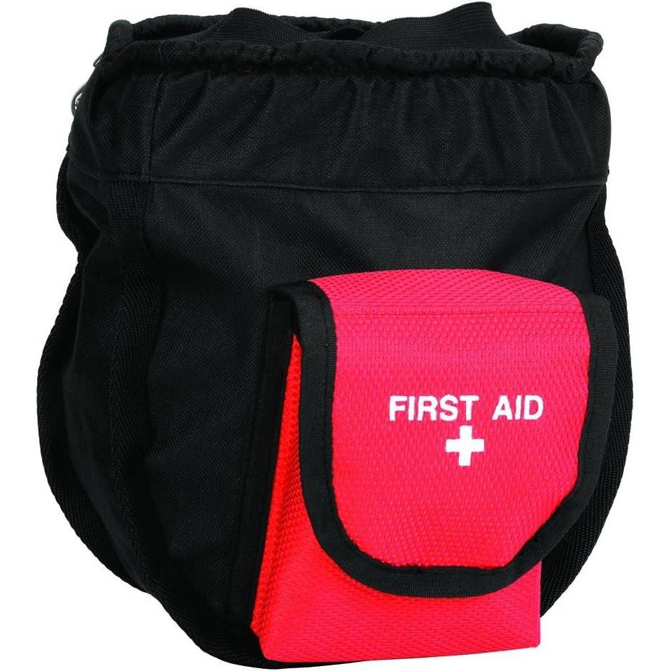 imageWeaver Leather Arborist DittyFirst Aid Bag BlackRed