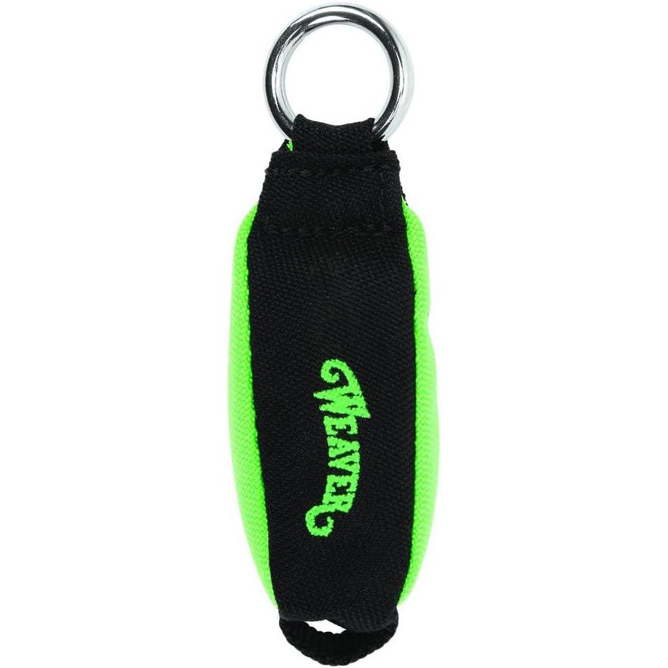 imageWeaver Leather Bullet Throw Weight Black Neon Green 8 OZ Model 0898322BKNG