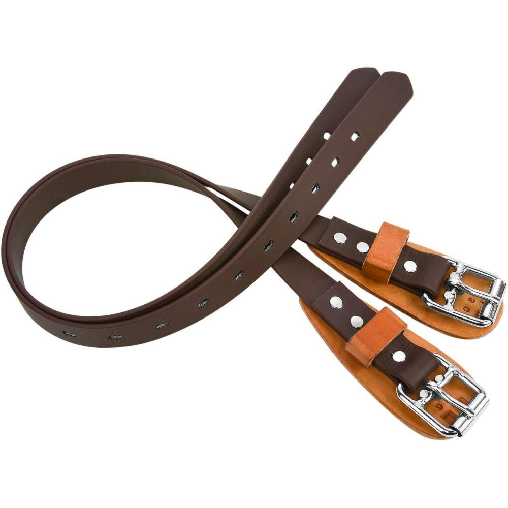 imageWeaver Leather Upper Climber StrapsBrownTan