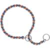 Terrain D.O.G. Laced Chain Slip Collar(Blue/Orange)