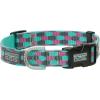Terrain D.O.G. Patterned Snap-n-Go Collar(Mint/Pink/Gray Honeycomb)