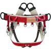 Weaver Leather WLC 130 Saddle with Heavy Duty Coated Webbing Leg Straps(Red/White)