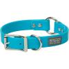 Terrain D.O.G. Brahma Webb Hunting Dog Collar, 1″ x 25″, Brown(Hurricane Blue)