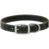 Terrain D.O.G. Bridle Leather Dog Collar(Black)