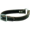 Terrain D.O.G. Bridle Leather Ring-In-Center Dog Collar(Black Bridle Leather)