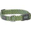 Terrain D.O.G. Dog Collar, Nylon, Sky Blue/Silver/Purple, Extra Small to Extra Large, No-Core Flat Braid Construction, Climbing Grade Rope Material(Lime/Slate Blue/Olive/Gray)