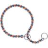 Terrain D.O.G. Laced Chain Slip Collar(Blue/Orange)