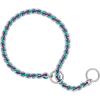 Terrain D.O.G. Laced Chain Slip Collar(Teal/Purple)