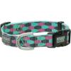 Terrain D.O.G. Patterned Snap-n-Go Collar(Mint/Pink/Gray Honeycomb)