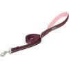 Terrain D.O.G. Reflective Neoprene Lined Dog Leash(Plum Wine)