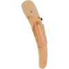 Weaver Leather Straight Back Curved Saw Scabbard with Pruner Pouch(Tan)