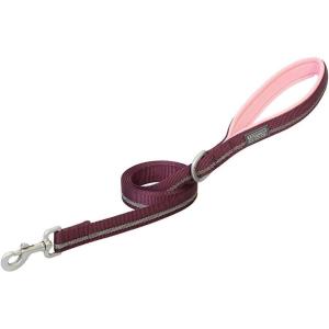 Terrain D.O.G. Reflective Neoprene Lined Dog Leash(Plum Wine)