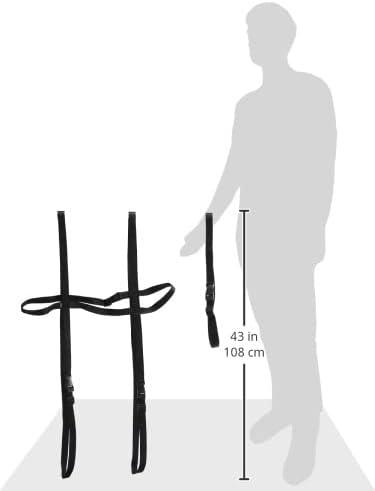 imageWeaver Leather Adjustable Box Fan Holder Black