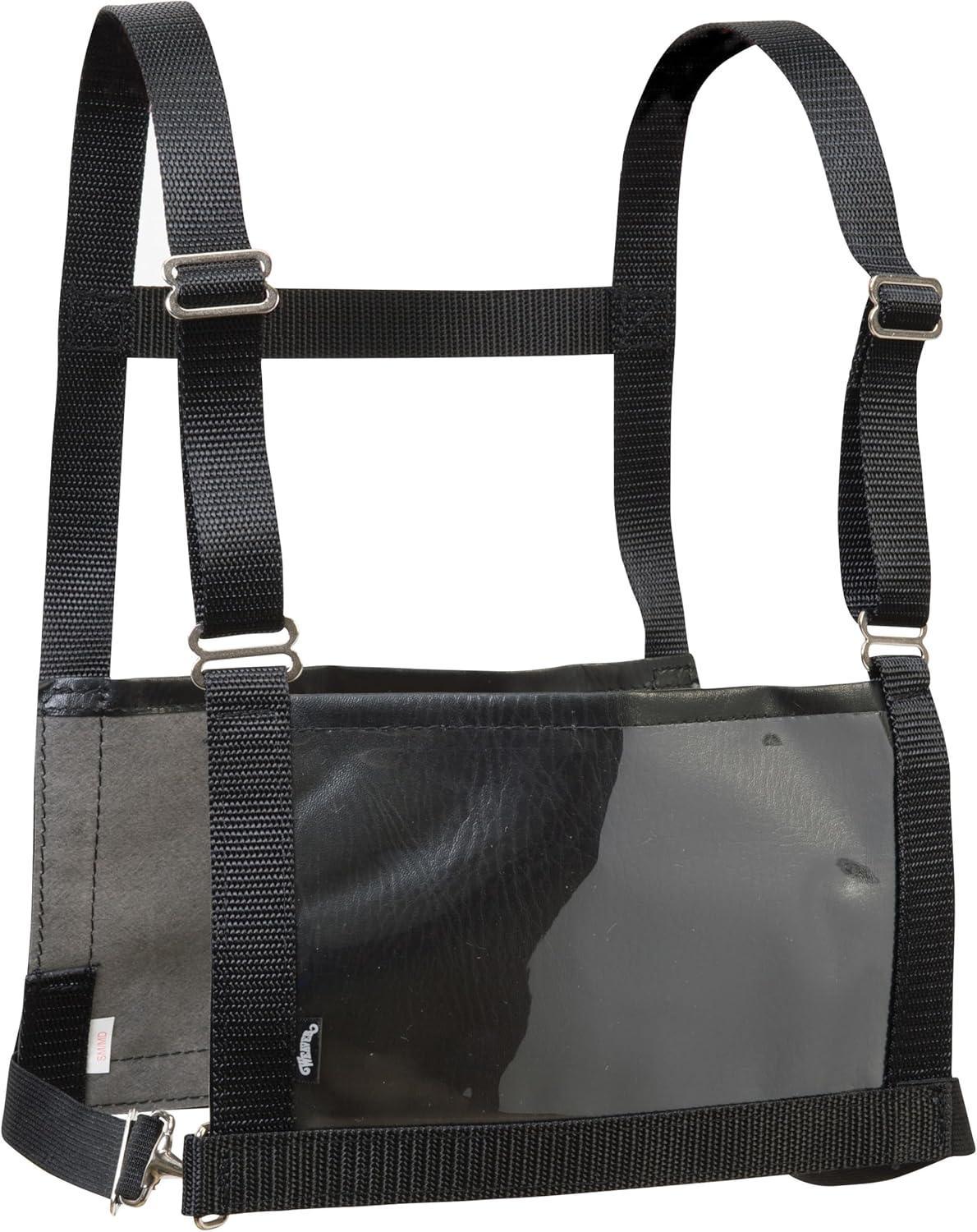 imageWeaver Leather Exhibitor Number HarnessBlack