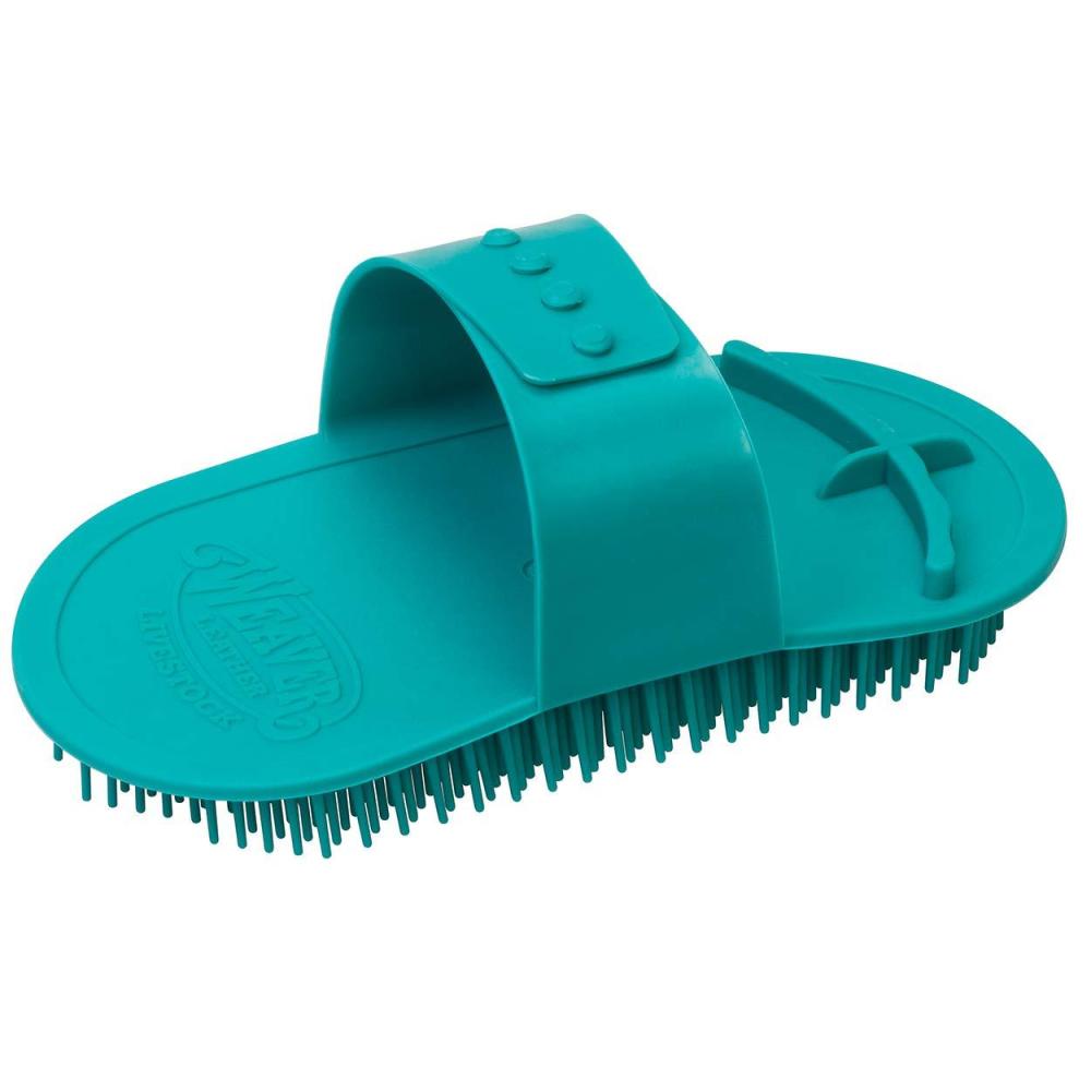 imageWeaver Livestock Massage Brush TealBrush