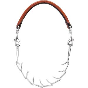 Weaver Leather Pronged Chain Goat Collar(Chestnut)