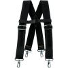 Weaver Leather Arborist Elastic Suspenders , Black