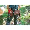 Weaver Leather Arborist – Leather Burgundy Felling Wedge Pouch for Tree Cutting – Can Hold 4 Chainsaw Wedges (08500-06)