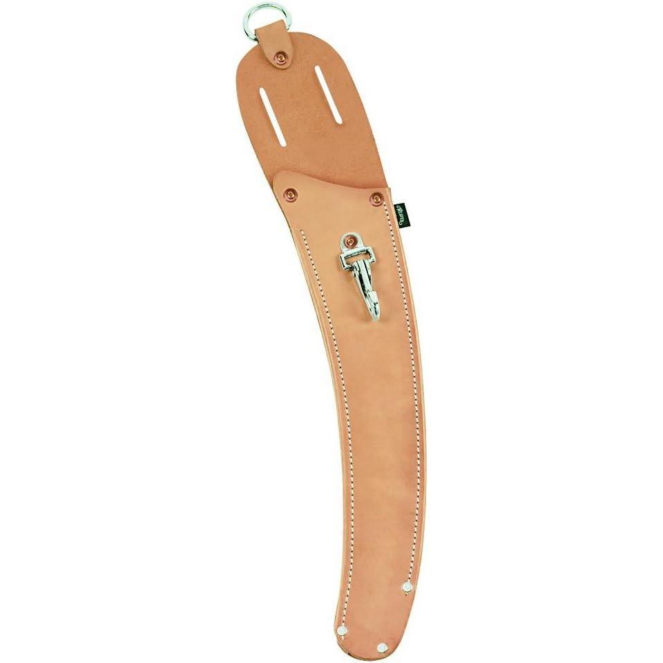imageWeaver Leather Straight Back Curved Saw Scabbard with Snaps and Belt SlotsTan