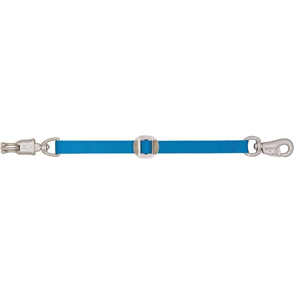 imageWeaver Leather Nylon Trailer TieHurricane Blue