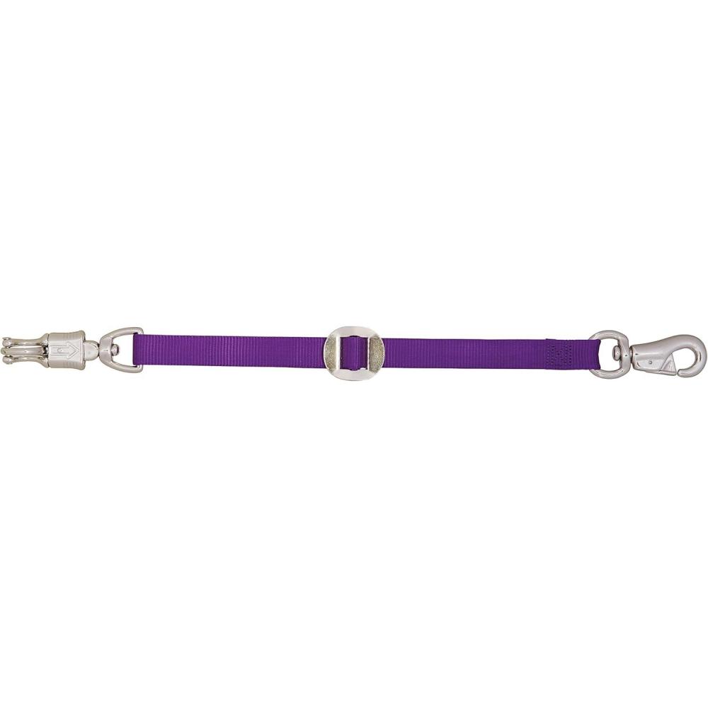 imageWeaver Leather Nylon Trailer TiePurple
