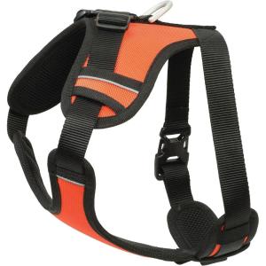 Terrain D.O.G. Heavy Duty Dog Harness(Orange/Black)