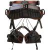 Denali Saddle Harness, Adjustable Water Buffalo Leather Arborist Harness with AirFlex Foam, Professional Tree Climbing Gear, One Size