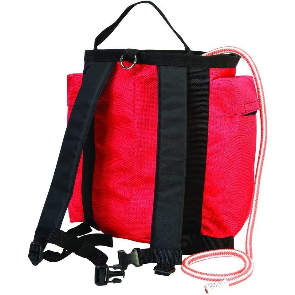 image:imageWeaver Leather Red Polyester Drawstring Backpack