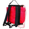 Weaver Leather Red Polyester Drawstring Backpack