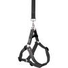 Terrain D.O.G. Nylon Dog Harness, Medium, 16-25 inch Girth Size, Blue Heaven(Black)