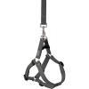 Terrain D.O.G. Nylon Dog Harness, Medium, 16-25 inch Girth Size, Blue Heaven(Dark Gray)
