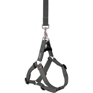 Terrain D.O.G. Nylon Dog Harness, Medium, 16-25 inch Girth Size, Blue Heaven(Dark Gray)