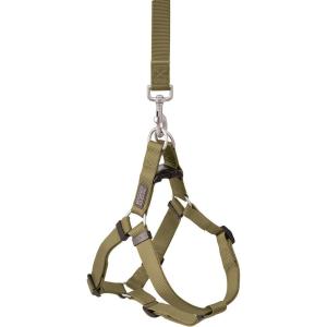 Terrain D.O.G. Nylon Dog Harness, Medium, 16-25 inch Girth Size, Blue Heaven(Olive)