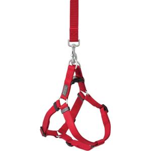 Terrain D.O.G. Nylon Dog Harness, Medium, 16-25 inch Girth Size, Blue Heaven(Red)